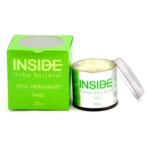 Linha Beijável Vela Hidratante Limäo Inside