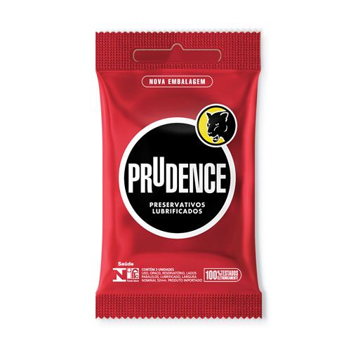 Preservativos Lubrificados Prudence 3un
