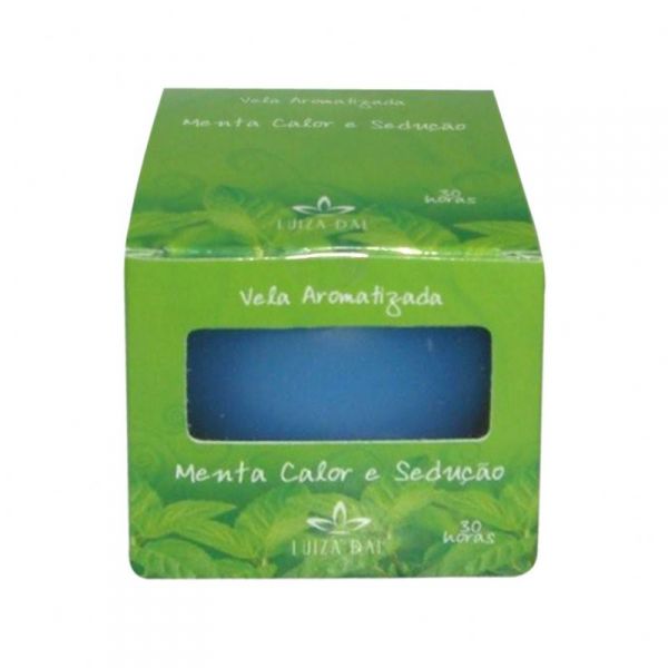 Vela Aromatizada Menta Calor e Sedução 30horas Secret Moment