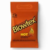 Blowtex Hot Com Lubrificante que esquenta 3un