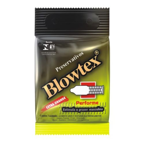 Preservativos Blowtex Performe Extra Grande 3un
