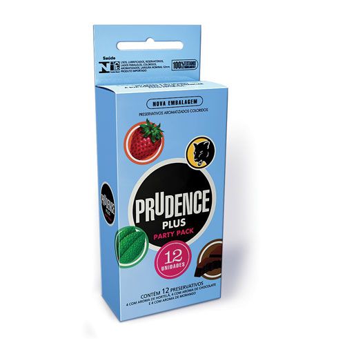 Preservativos Plus Party Pack 12un Prudence