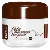 Vela de Chocolate Para Massagem Beijável Sexy Hot