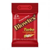 Preservativos Blowtex Turbo Com Estimulante Sexual 3un