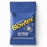 Preservativos Blowtex Action Estimula o Prazer Feminino 3un