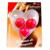 Bolinhas de Pompoar M Hot Flowers